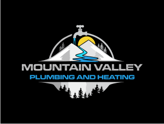 Mountain Valley Plumbing And Heating  logo design by Garmos