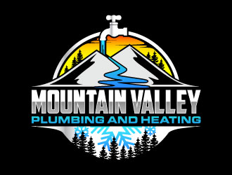 Mountain Valley Plumbing And Heating  logo design by daywalker