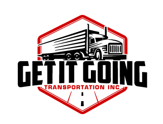 GetIt Going Transportation Inc .  logo design by AamirKhan