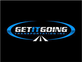 GetIt Going Transportation Inc .  logo design by mutafailan