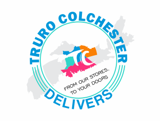 Truro Colchester Delivers logo design by up2date