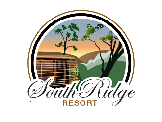 SouthRidge Resort logo design by pollo