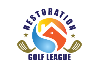 Restoration Golf League logo design by nona