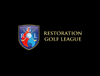 Restoration Golf League logo design by geomateo