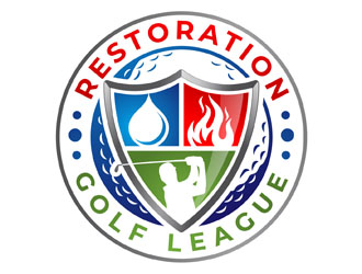 Restoration Golf League logo design by DreamLogoDesign