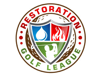 Restoration Golf League logo design by DreamLogoDesign