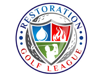 Restoration Golf League logo design by DreamLogoDesign