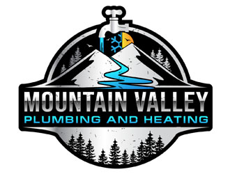 Mountain Valley Plumbing And Heating  logo design by DreamLogoDesign