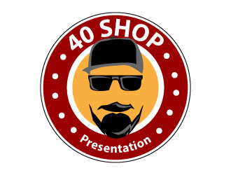 40 Shop Presentations logo design by bayudesain88