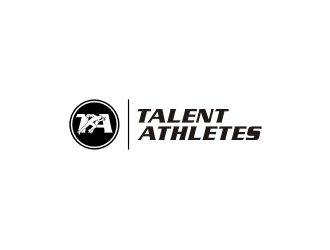 talent athletes logo design by johana