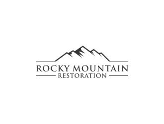 Rocky Mountain Restoration logo design by nurul_rizkon