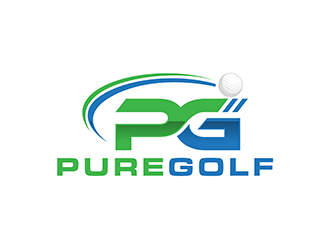 PureGolf logo design by ndaru