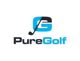 PureGolf logo design by Garmos