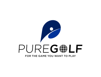 PureGolf logo design by dodihanz