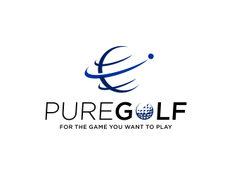 PureGolf logo design by dodihanz