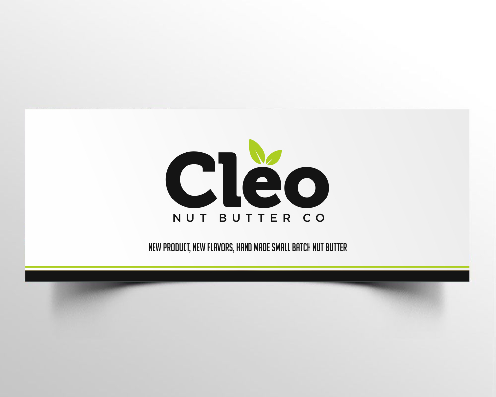 Cleo  - (Cleo nut butter co and/or Cleo foods co) logo design by zizze23