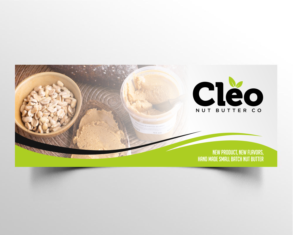 Cleo  - (Cleo nut butter co and/or Cleo foods co) logo design by zizze23