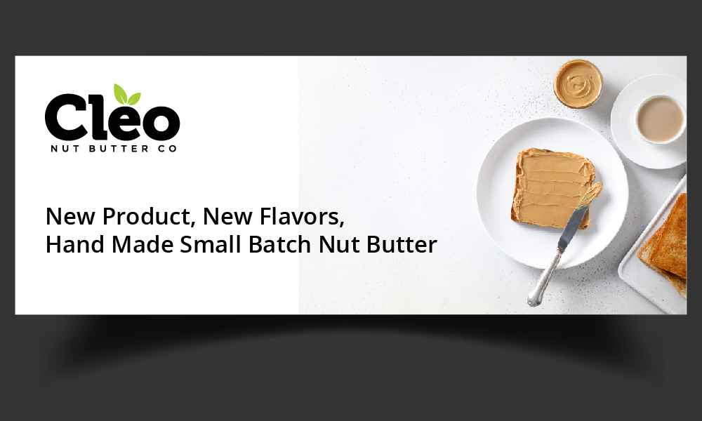 Cleo  - (Cleo nut butter co and/or Cleo foods co) logo design by GRB Studio