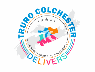 Truro Colchester Delivers logo design by up2date