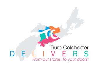 Truro Colchester Delivers logo design by up2date