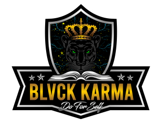 BLVCK KARMA  (Black karma)  logo design by aura