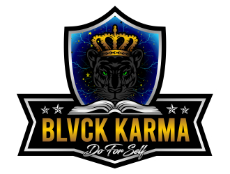 BLVCK KARMA  (Black karma)  logo design by aura