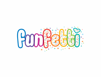 Funfetti logo design by up2date