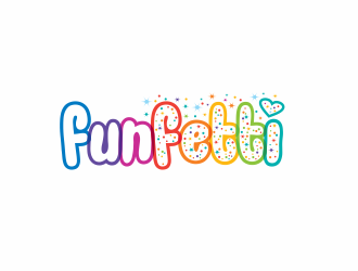 Funfetti logo design by up2date