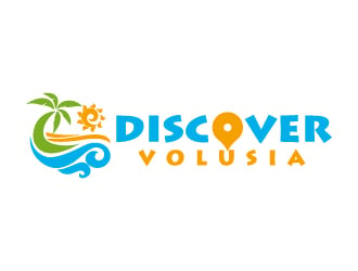 Discover Volusia logo design by jaize