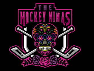 The Hockey Niñas  logo design by jm77788