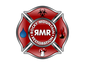 Rocky Mountain Restoration logo design by Kruger