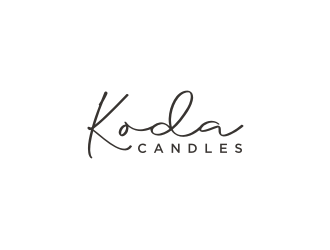 Koda Candles  logo design by Artomoro