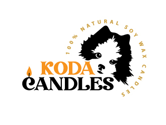 Koda Candles  logo design by dasigns