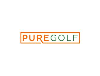 PureGolf logo design by Artomoro