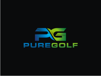 PureGolf logo design by Artomoro