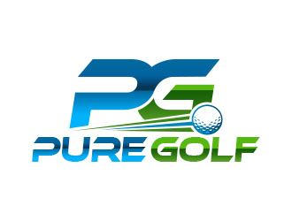 PureGolf logo design by Benok