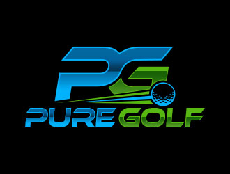 PureGolf logo design by Benok