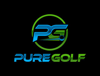 PureGolf logo design by Benok