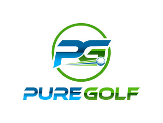 PureGolf logo design by Benok