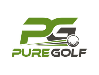 PureGolf logo design by Benok