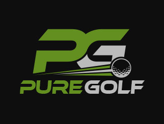 PureGolf logo design by Benok