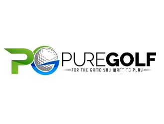 PureGolf logo design by dasigns