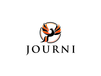 Journi logo design by GassPoll