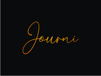 Journi logo design by Artomoro