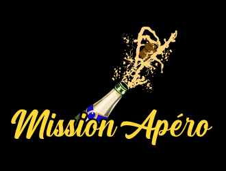 Mission Apéro logo design by AamirKhan