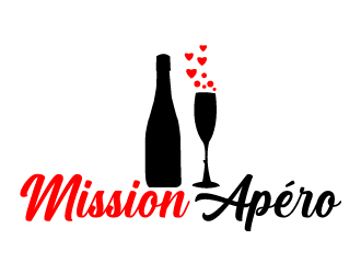 Mission Apéro logo design by AamirKhan