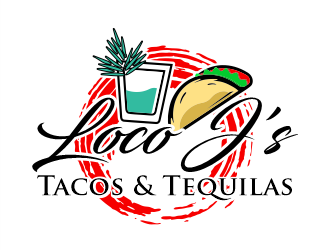 Loco Js Tacos & Tequilas logo design by Gwerth