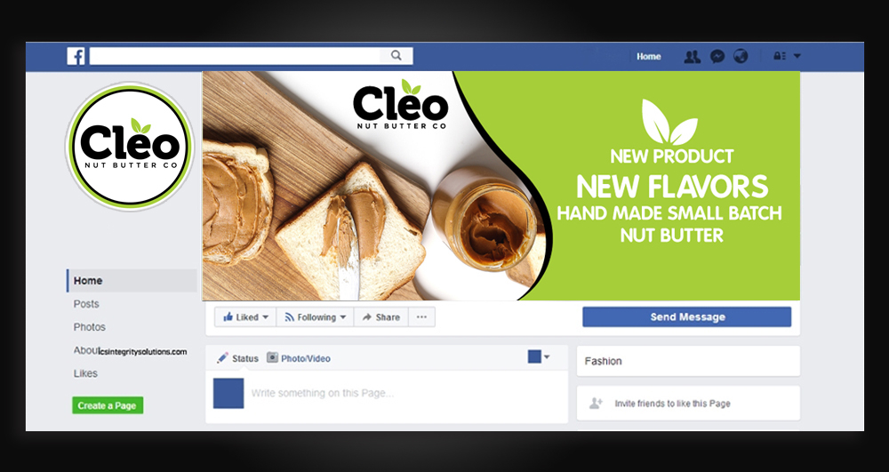 Cleo  - (Cleo nut butter co and/or Cleo foods co) logo design by DreamLogoDesign