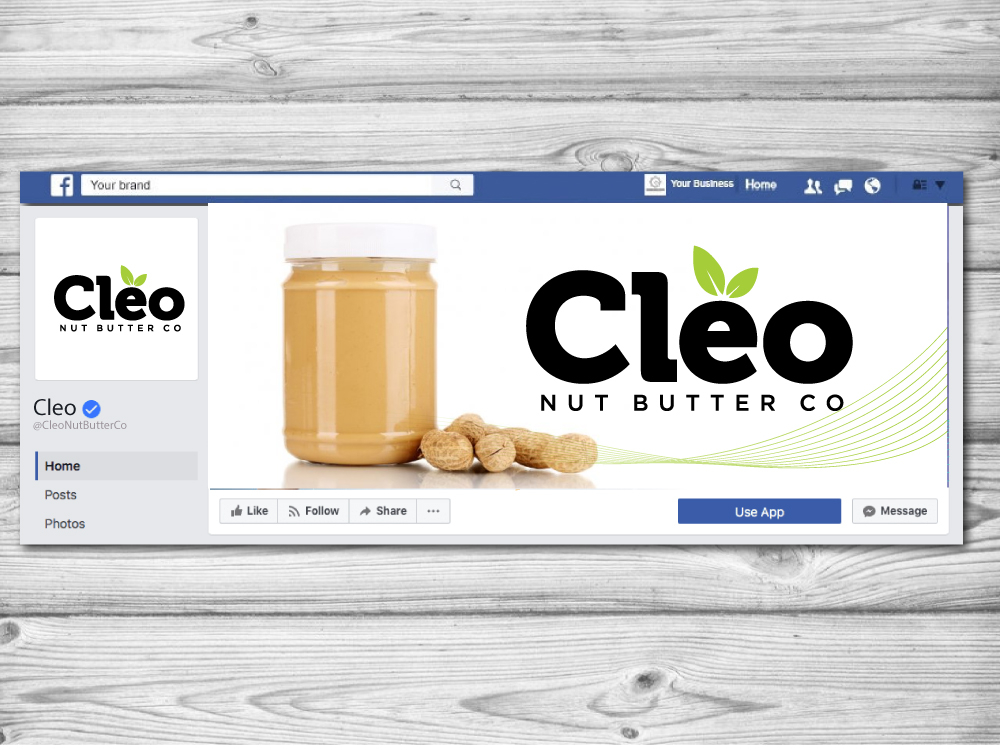 Cleo  - (Cleo nut butter co and/or Cleo foods co) logo design by jaize