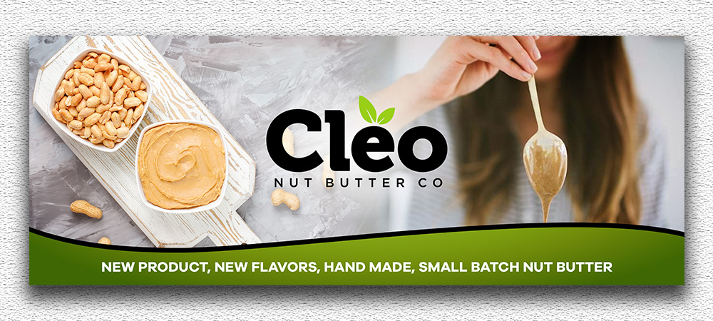 Cleo  - (Cleo nut butter co and/or Cleo foods co) logo design by Gelotine